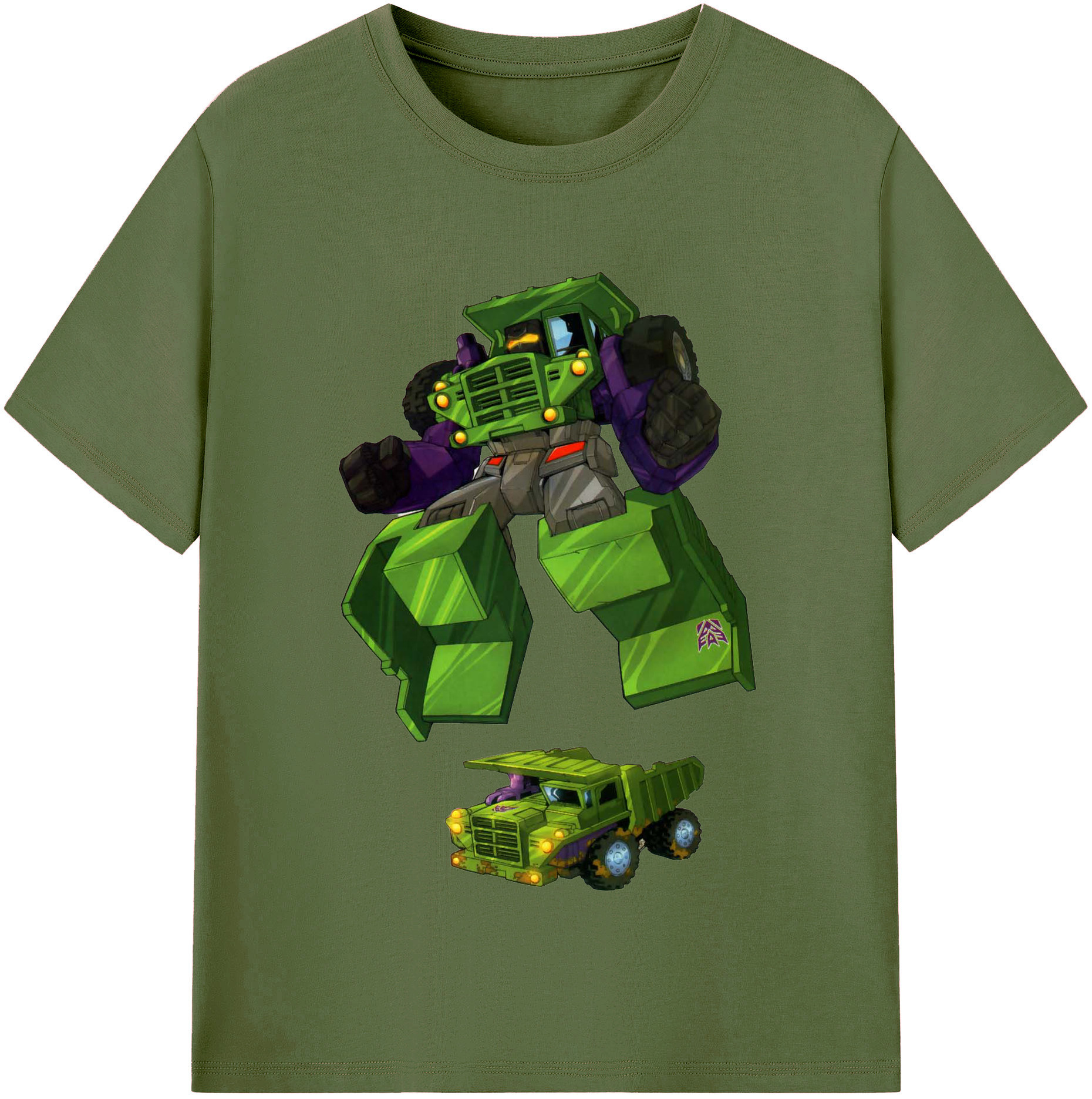 （画像用）  綿100％半袖Tシャツ（フロントプリント）